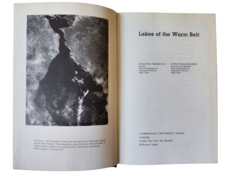 Lakes of the Warm Belt by Utsa Pollingher and Colette Serruya 1st Edition 1983 gallery
