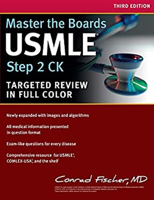 USMLE Step 2 CK Paperback Conrad Fischer