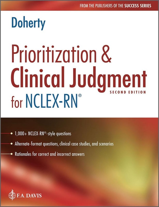 Prioritization & Clinical Judgment for NCLEX-RN by F.A. Davis Company (English)