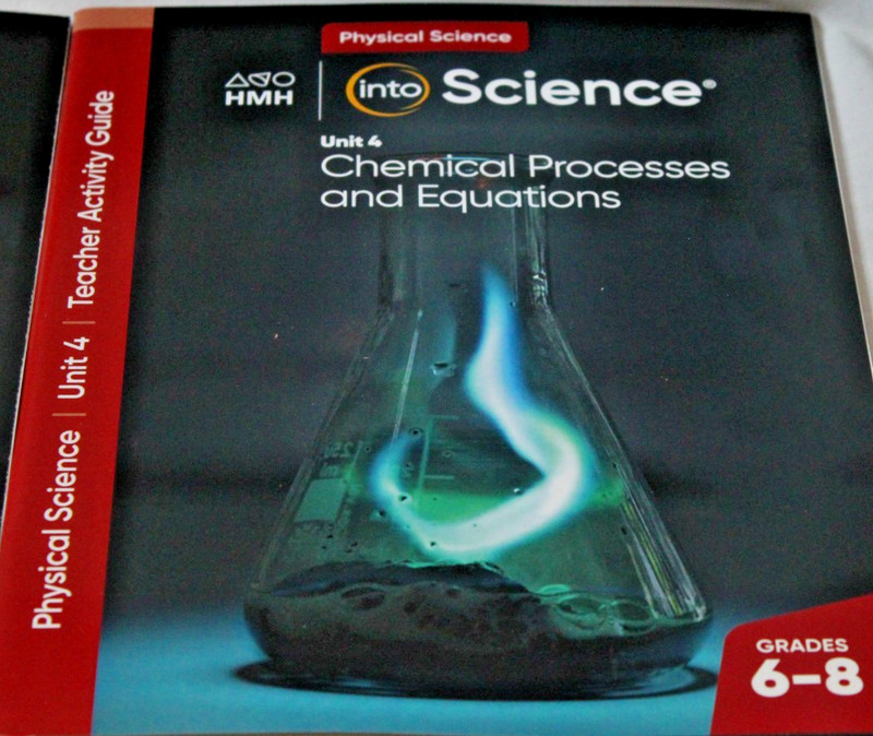 HMH Into Science Physical Science Grades 6-8 Teacher Activity Guides 1-2 & 4-8 gallery