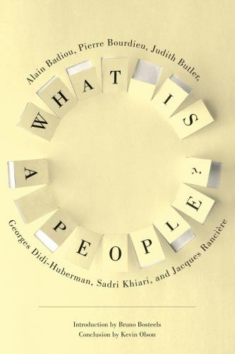 What Is a People? (New Directions in Critical Theory), Bourdieu, Pierre,Rancière