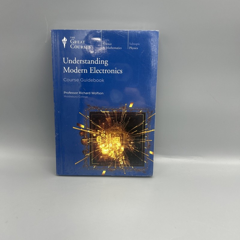 Understanding Modern Electronics by Richard Wolfson (2014, DVD)