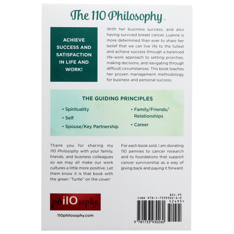 The 110 Philosophy: A Proven Self Help Book for Personal Development, Growth & gallery