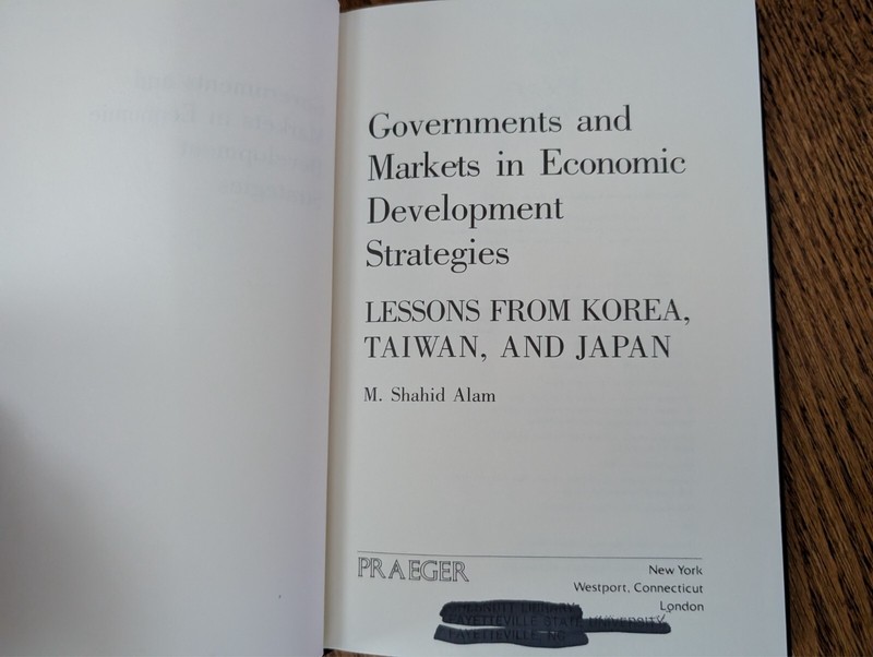 Governments and Markets in Economic Development Strategies gallery