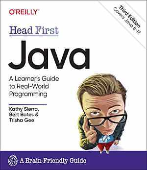 Head First Java: A Brain-Friendly – Paperback, by Sierra Kathy; Bates – Good