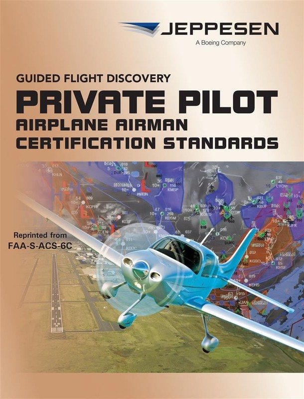 NEW SEALED Jeppesen Private Pilot Airman Certification Standards (FAA-S-ACS-6C)