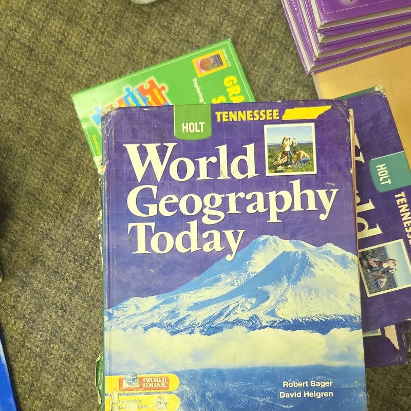 Holt World Geography Today Geography Textbook by Robert Sager & David Helgren
