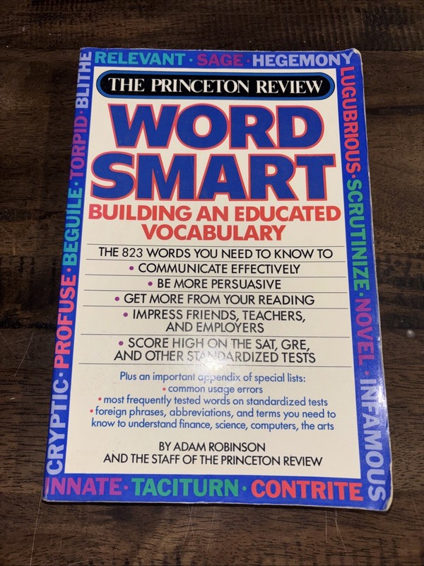 Princeton Review – Word Smart : Building an Educated Vocabulary by John Katzman