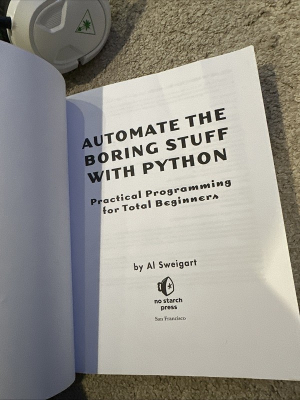 Automate the Boring Stuff with Python gallery