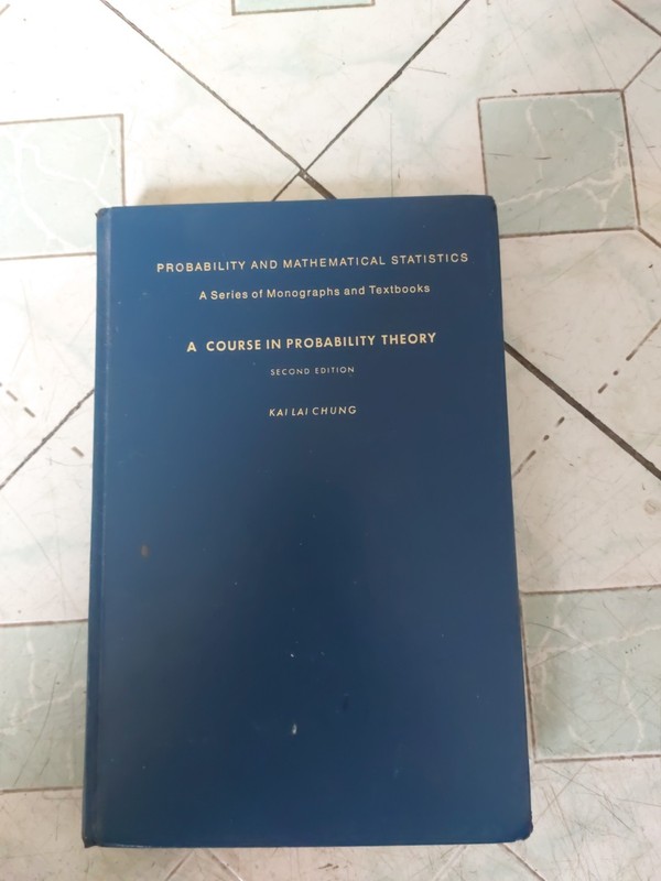 A Course in Probability Theory Second Edition by Kai Lai Chung (1974, HC)