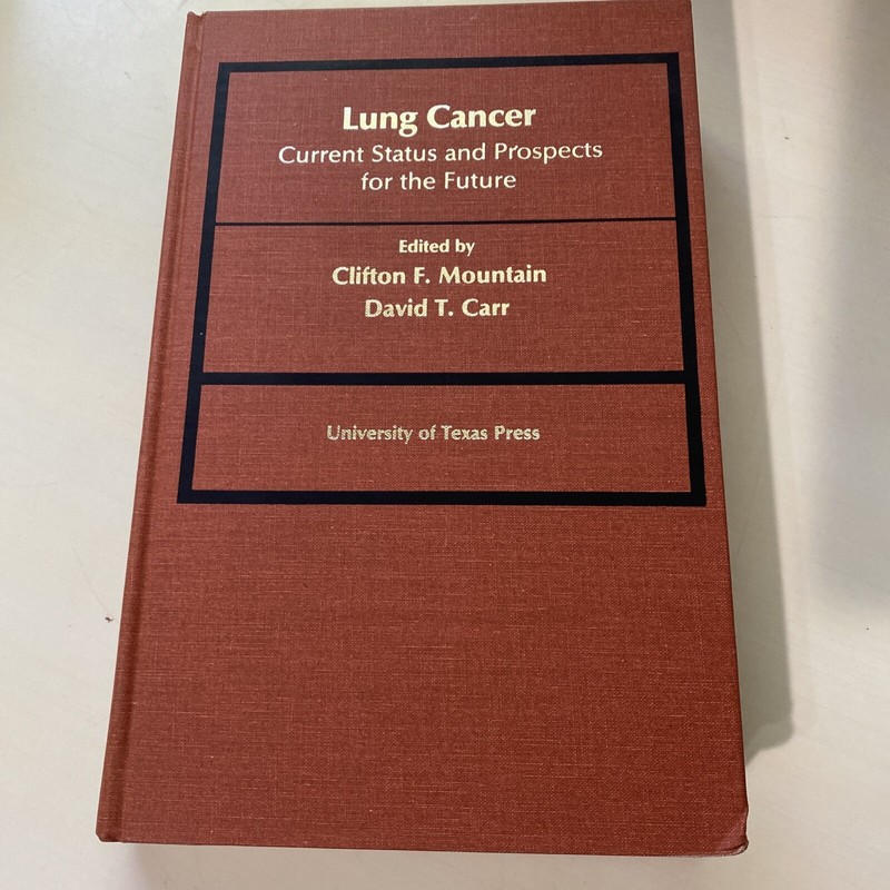 lung cancer current status and prospects for the future UT Press