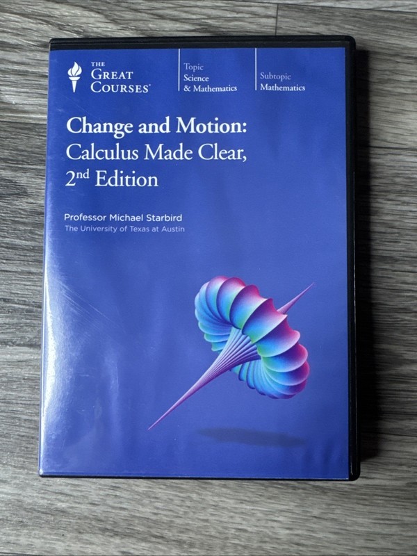 Change and Motion : Calculus Made Clear 2nd Edition by Michael Starbird (DVD)