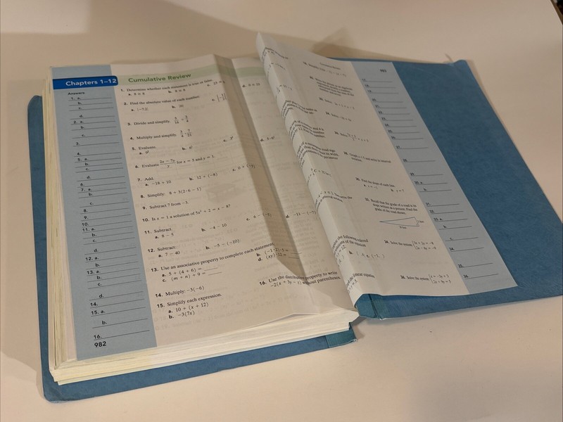 Algebra Foundations 2nd Edition Elayn Martin-Gay Book (CHAPTERS 1-12 ONLY) gallery