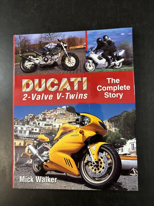 Ducati Two-Valve V-Twins by Mick Walker (2000, Hardcover)