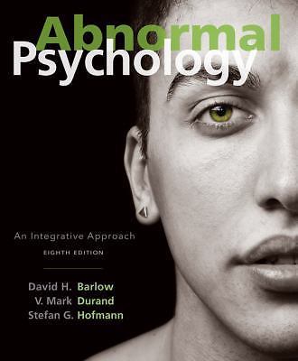 Mindtap Course List Ser.: Abnormal Psychology : An Integrative Approach by …