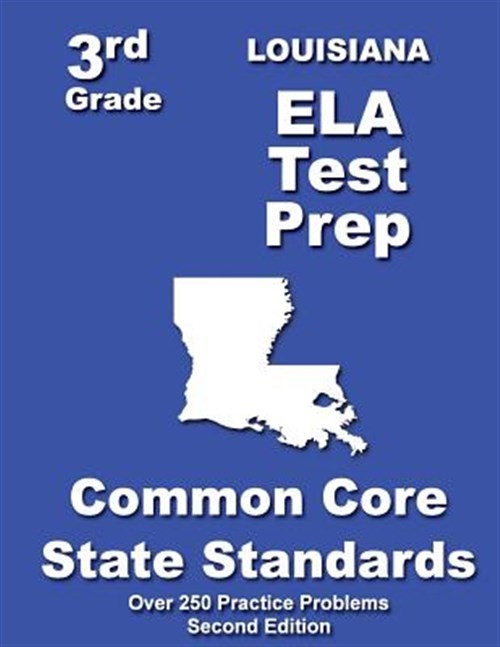 Louisiana 3rd Grade Ela Test Prep, Paperback by Teachers’ Treasures (COR), Li…