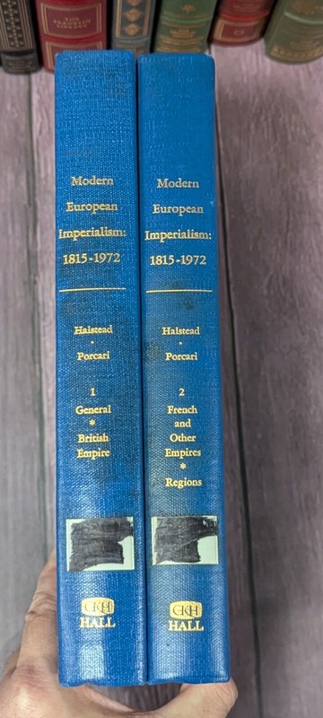 SCARCE Modern European Imperialism : Bibliography Books and Articles 1815-1972