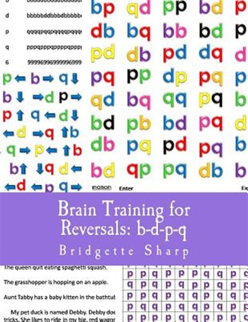 Brain Training for Reversals – B-d-p-q, Paperback by Sharp, Bridgette, Brand …
