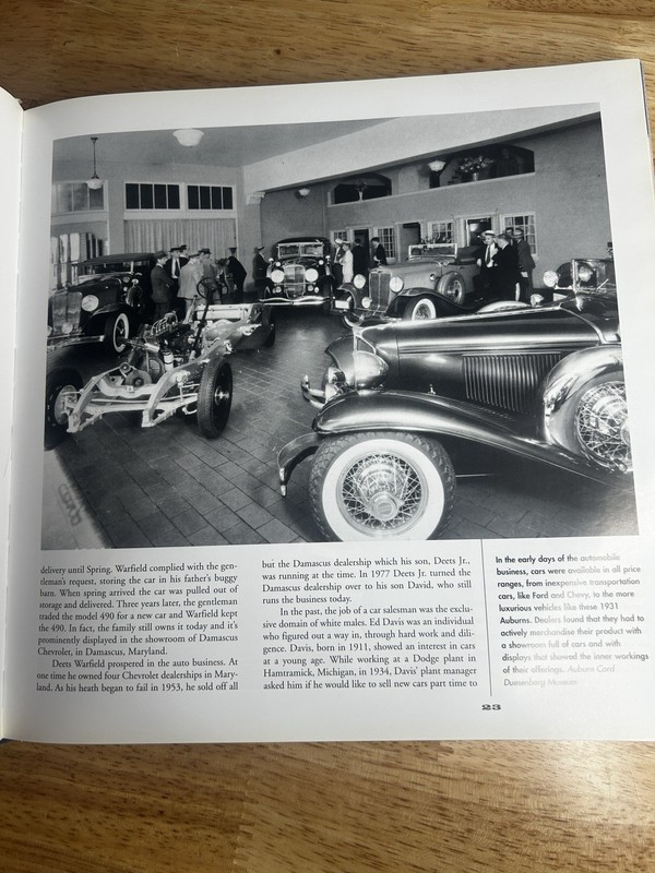 Pre-owned The American Car Dealership Hardcover Book Robert Genat gallery