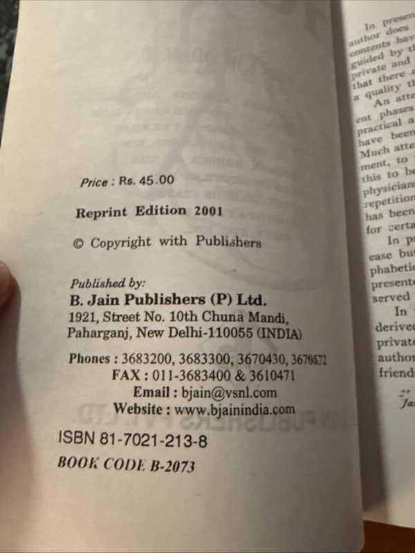 Diseases of the Heart by A L Blackwood MD 2001 PB B Jain Homeopathy gallery