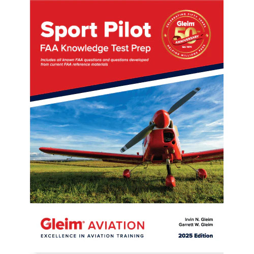 NEW Gleim 2026 Sport Pilot FAA Knowledge Test Prep