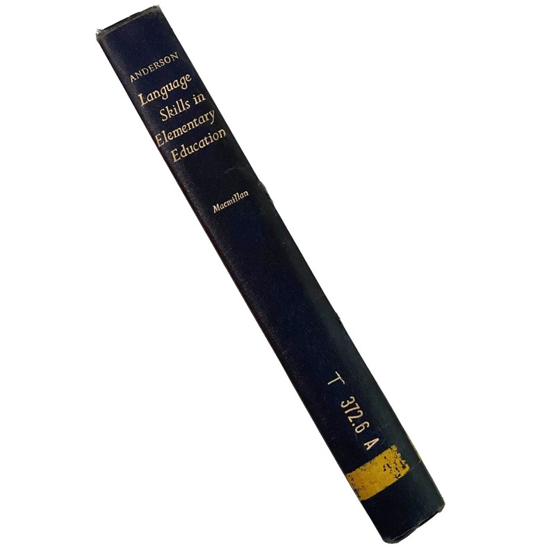Language Skills in Elementary Education Hardcover Paul S Anderson Vintage 60s gallery