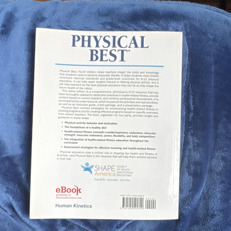 Physical Best 4th Ed by Jackie Conkle (Human Kinetics, Book, Web Resource) gallery