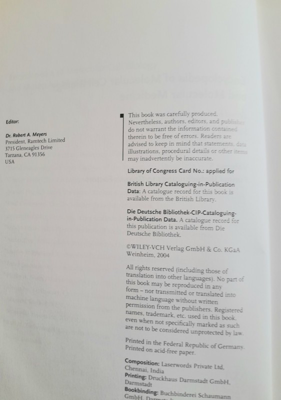 Encyclopedia of Molecular Cell Biology & Molecular Medicine: v. 5 Fung-Grow gallery