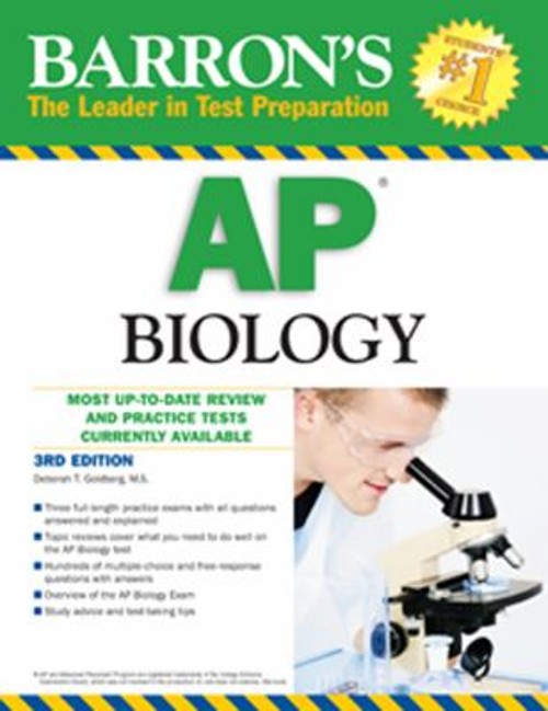 Barron’s AP Biology Paperback Deborah T. Goldberg