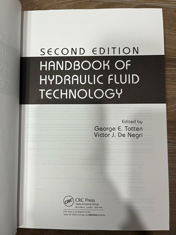 Handbook of Hydraulic Fluid Technology, Second Edition by George E. Totten gallery