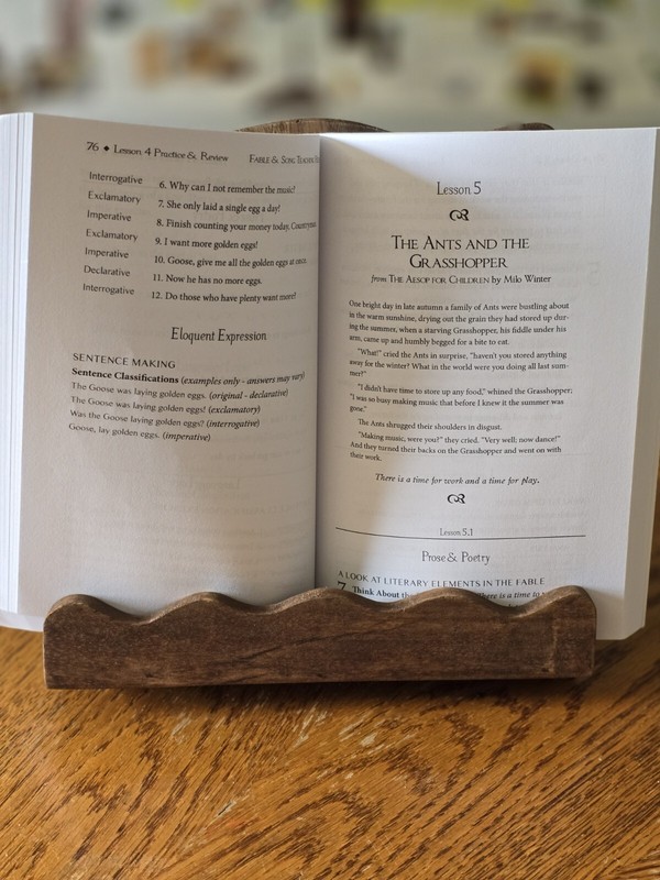 Language Arts for Grammar Students Ser.: Fable and Song Teaching Helps :... gallery