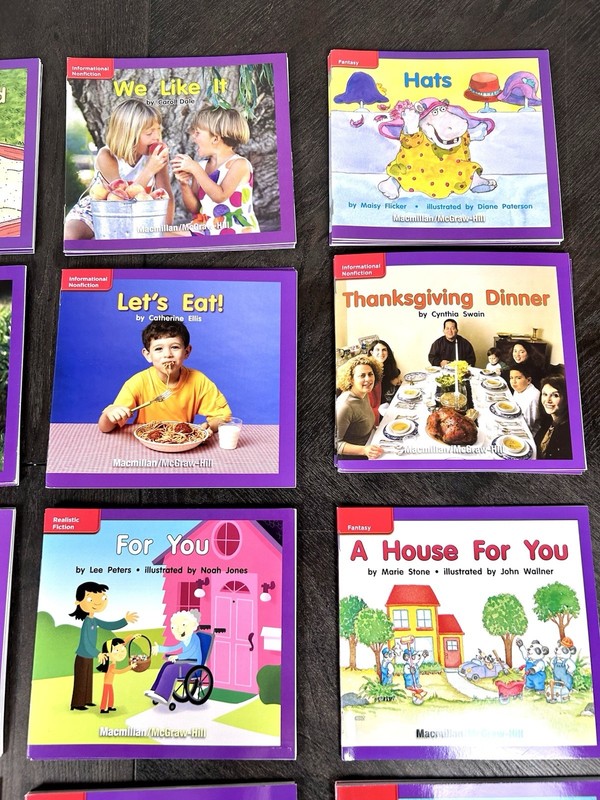 115 Leveled Readers Smart Learning Books Kindergarten Homeschool Mcgraw Hill gallery