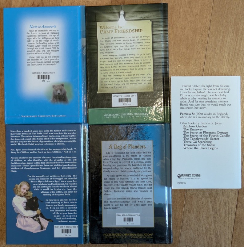ACE Grade 5 Literature Books, Set of 5 books, Excellent Condition gallery