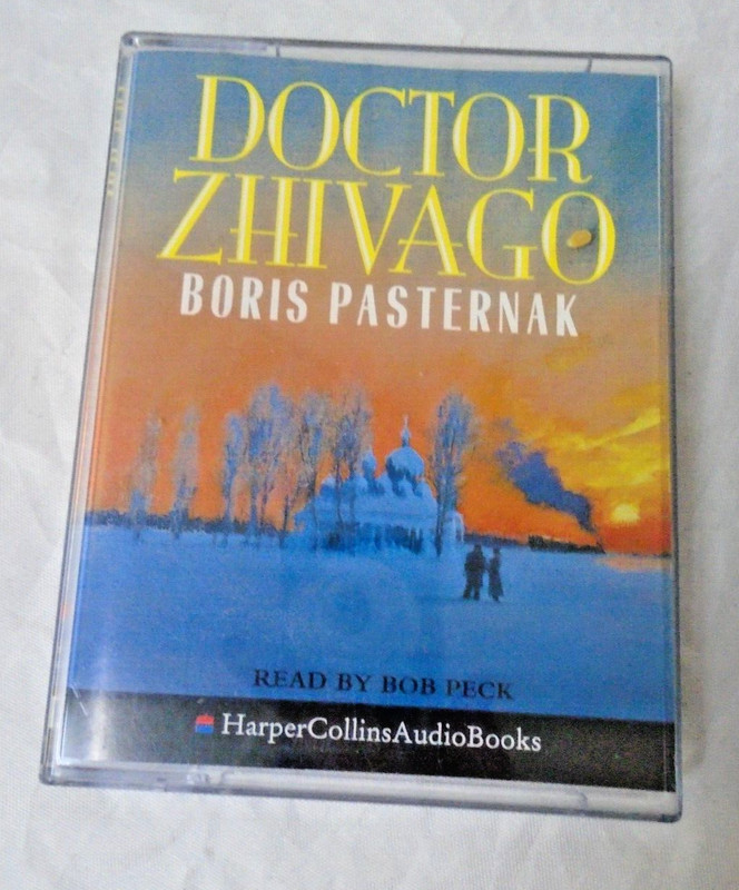 Doctor Zhivago – Boris Pasternak – 2x Audio Book Cassette Tape – VGC
