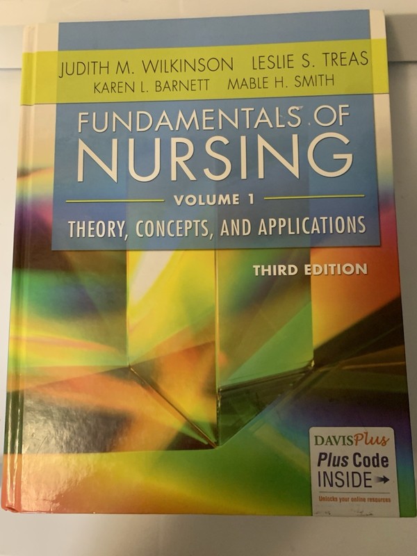 Fundamentals of Nursing Volume 1 by Judith M Wilkinson, Leslie S. Treas gallery