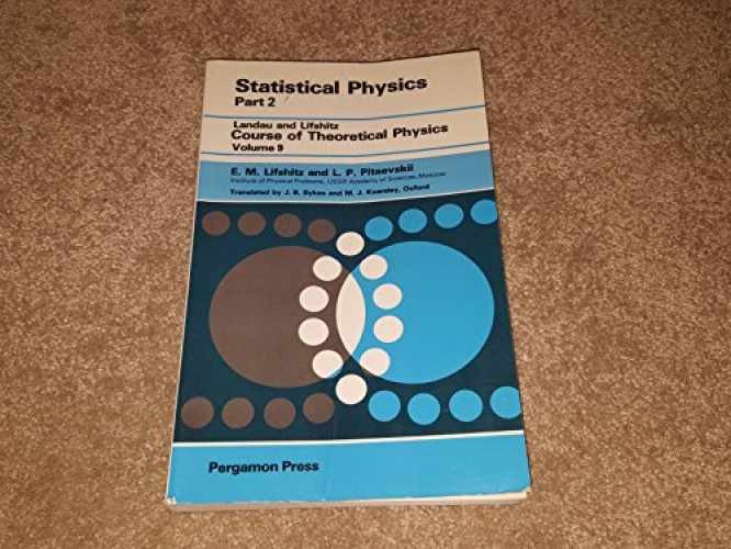 Course of Theoretical Physics, – Paperback, by Lifshitz E. M.; – Acceptable