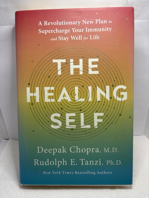 SIGNED Healing Self by Deepak Chopra & Rudoplh Tanzi (1st Ed. 2019 HC)