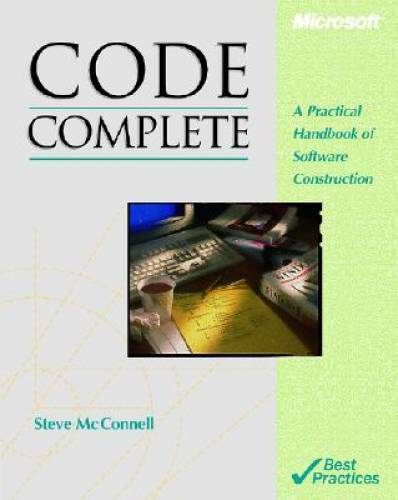 Code Complete (Microsoft Programming) – Paperback By McConnell, Steve – GOOD