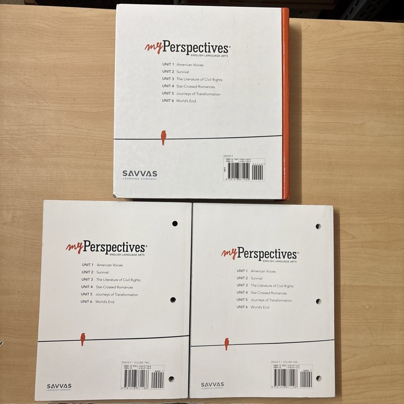 Lot 3 My Perspectives English Language Arts Grade 9 Vol. 1-2 + Teacher’s Edition gallery