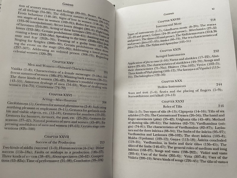 The Natyasastra: English Translation with Critical Notes Adya Rangacharya HC DJ gallery