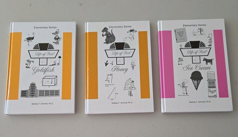 Life of Fred Elementary 10 Vol Set Mathematics by Stanley F. Schmidt Ph.D gallery