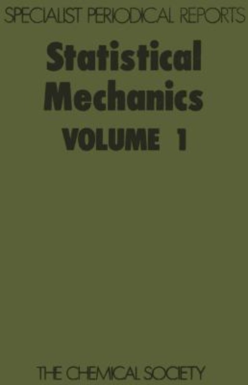 Statistical Mechanics : Volume 1 Hardcover
