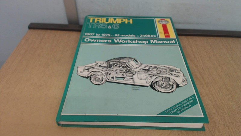 Triumph Tr250 & 6 1967 1976 Owners Work Manual