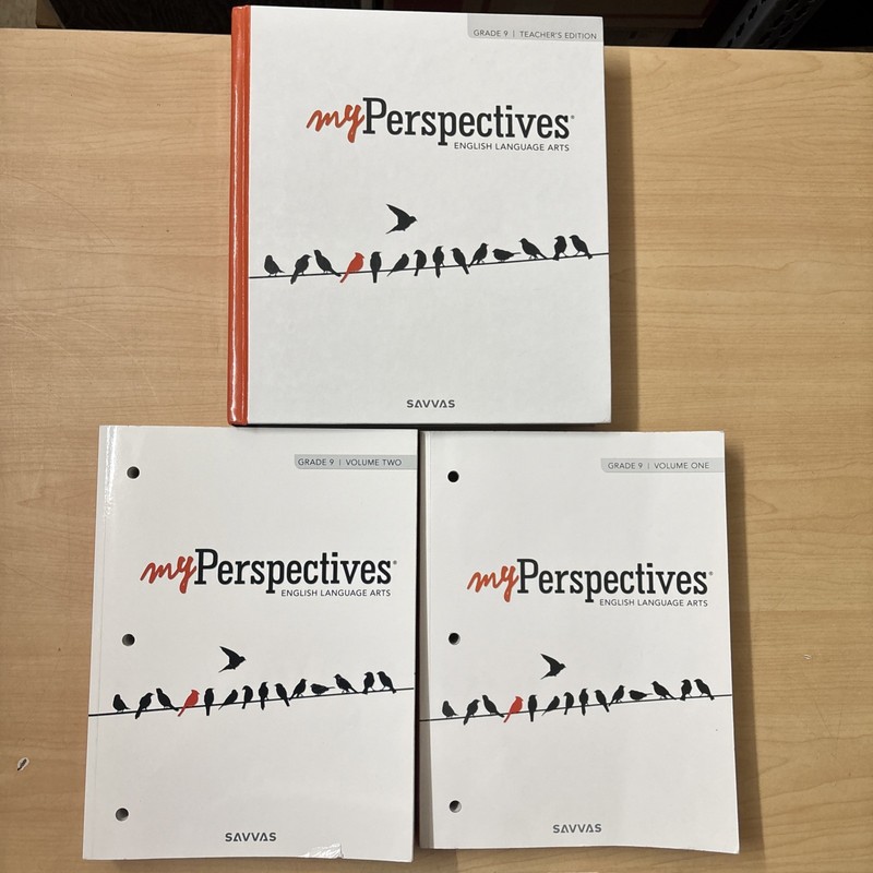 Lot 3 My Perspectives English Language Arts Grade 9 Vol. 1-2 + Teacher’s Edition