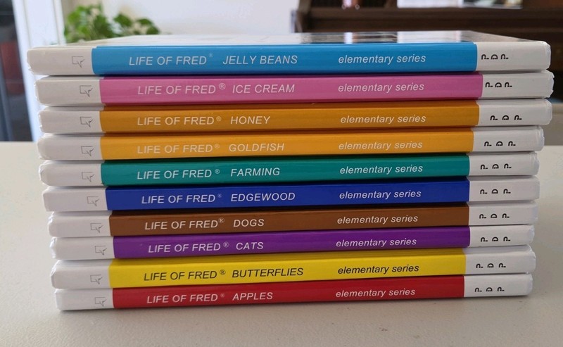 Life of Fred Elementary 10 Vol Set Mathematics by Stanley F. Schmidt Ph.D