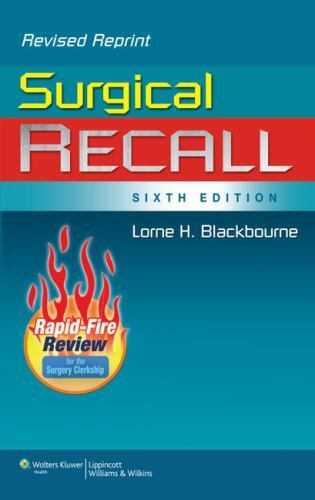 Surgical Recall by Blackbourne, Lorne H.