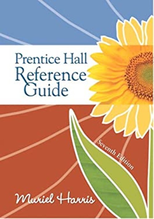 Prentice Hall Reference Guide Paperback Muriel Harris
