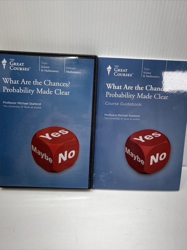 What Are the Chances? Probability Made Clear – DVD – Very Good – Michael Starbi