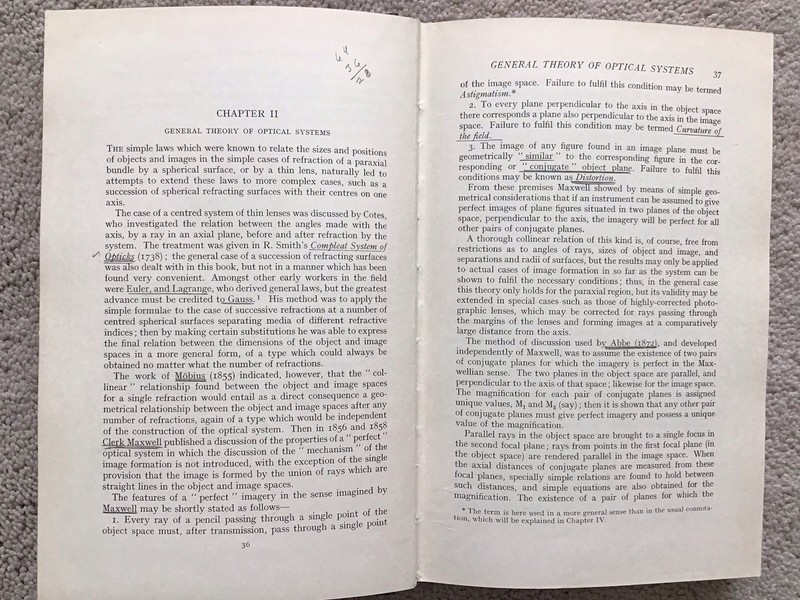 AN INTRODUCTION TO APPLIED OPTICS Volumes I & II The Specialists' Series 1930/32 gallery