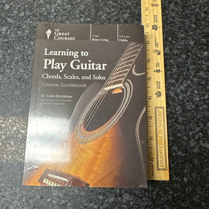 NEW - Learning to Play Guitar: Chords Scales Solos - Book-DVD - Colin McAllister gallery
